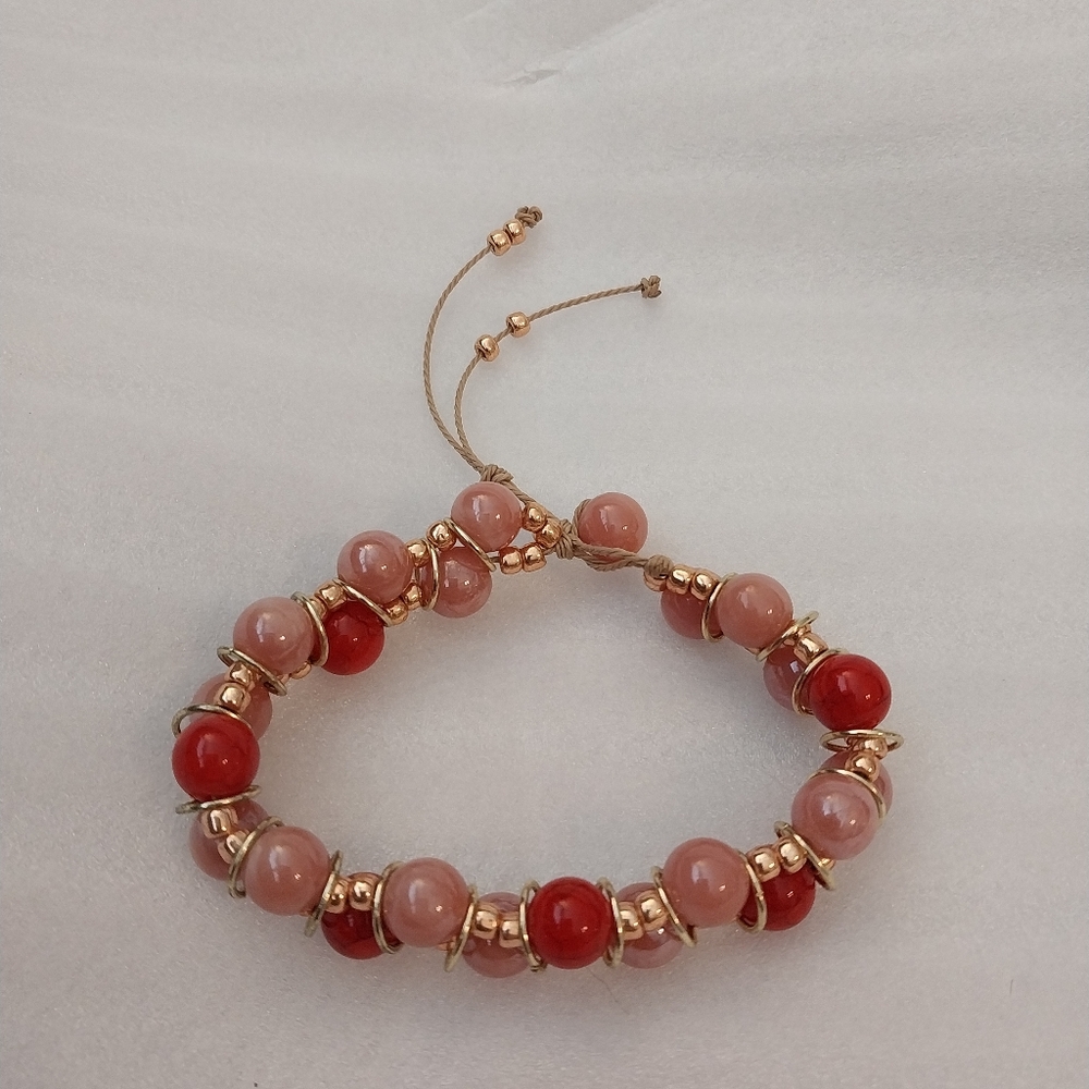 Glass Bead Bracelet